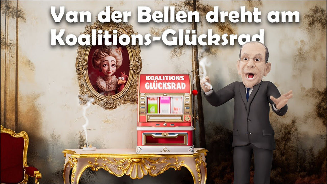 VAN DER BELLEN - der neue Auftrag zur Koalitionsverhandlung - ein Glücksspiel?